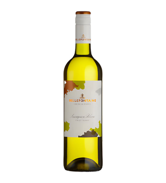 Bellefontaine Sauvig Blanc 75cl on a white background