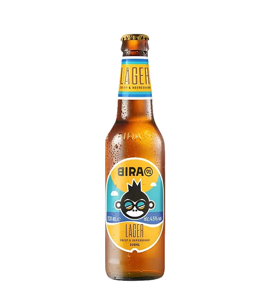Bira 91 Lager Beer 330ml Bottle