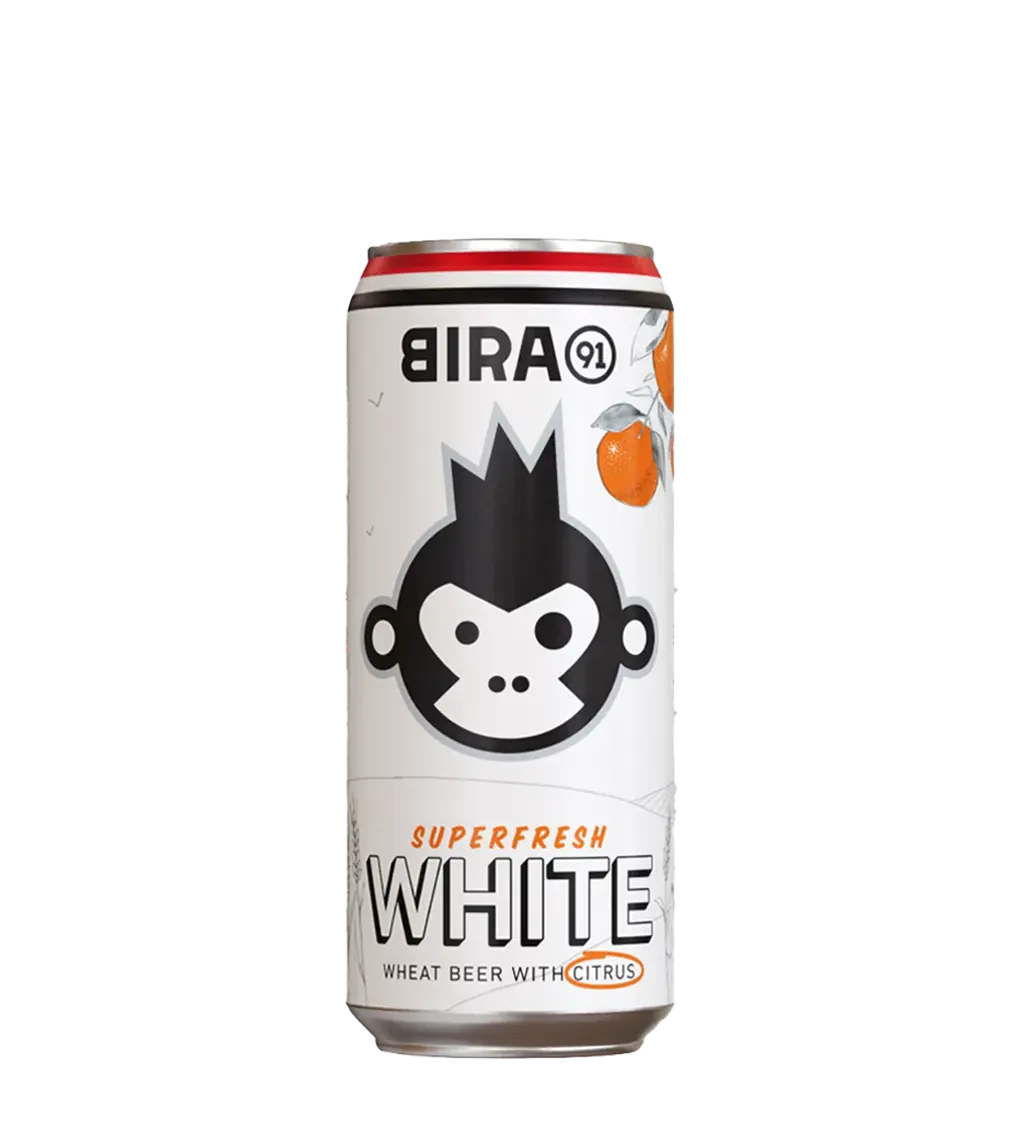 Bira 91 White Beer 500ml Can