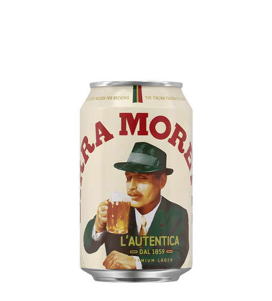 Birra Moretti Beer Can 330ml - Richmond Cellar General Trading L.L.C
