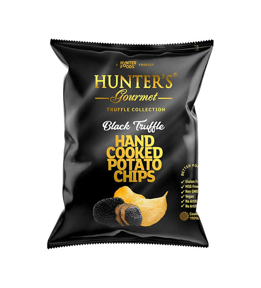 Hunter's Gourmet Black Truffle Hand Cooked Potato Chips