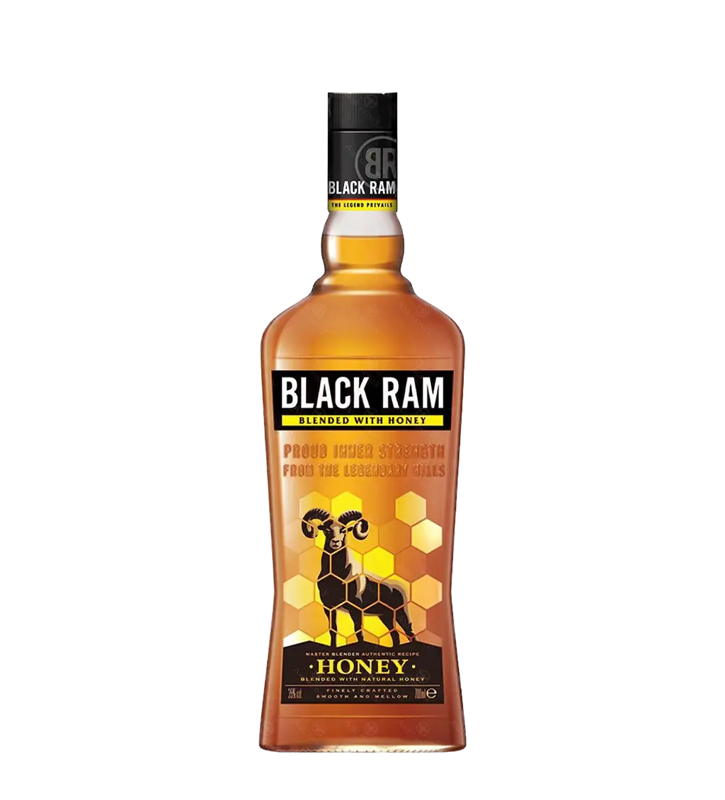 Black Ram Honey Whisky 1L
