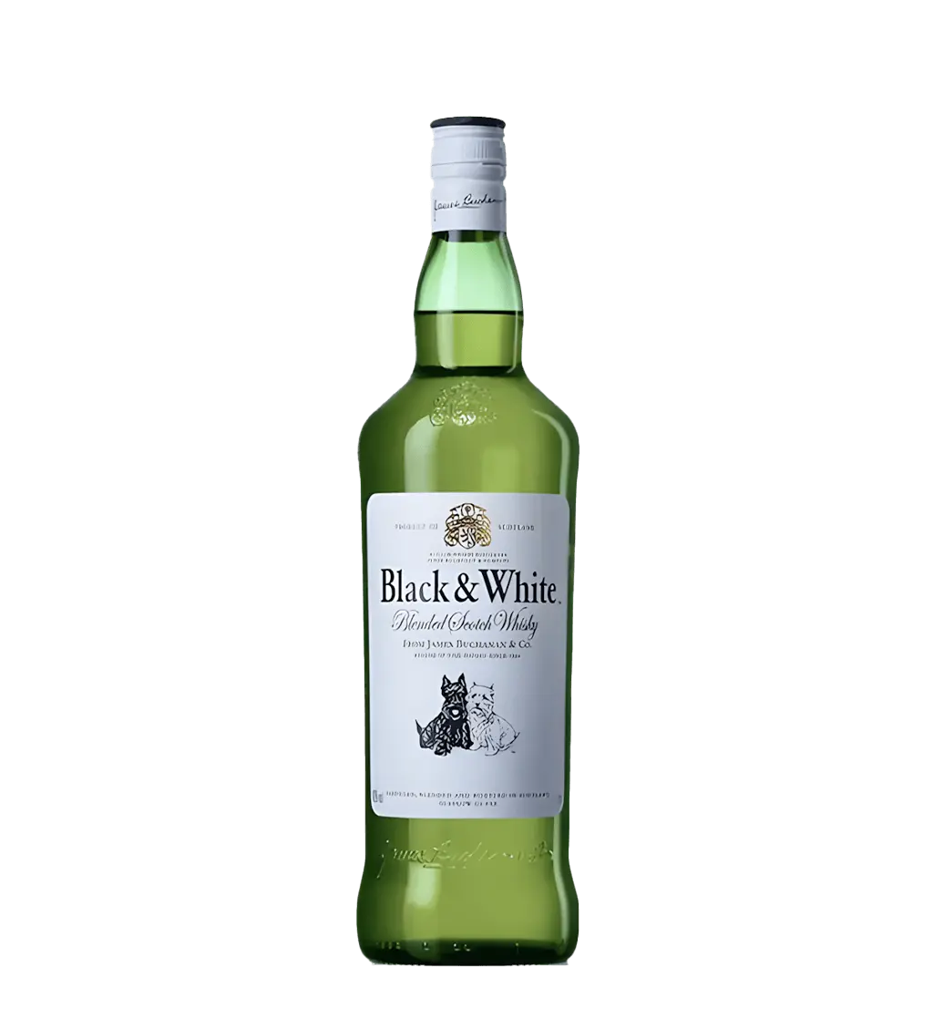 Black & White Blended Scotch 1L