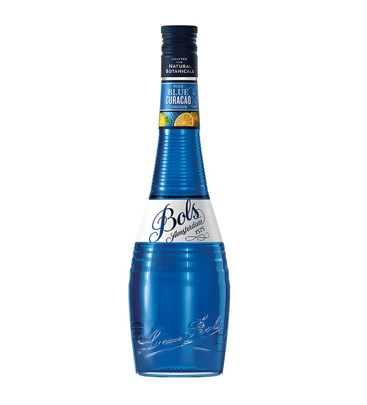 Bols Blue Curacao 700ml in a white background