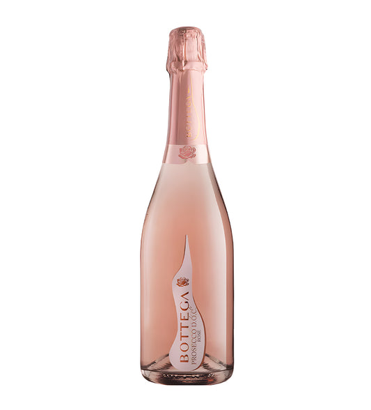Bottega Poeti Prosecco Rosé sparkling wine 75cl bottle