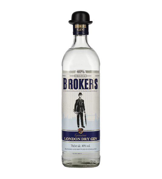 Brokers London Dry Gin 40% 1L