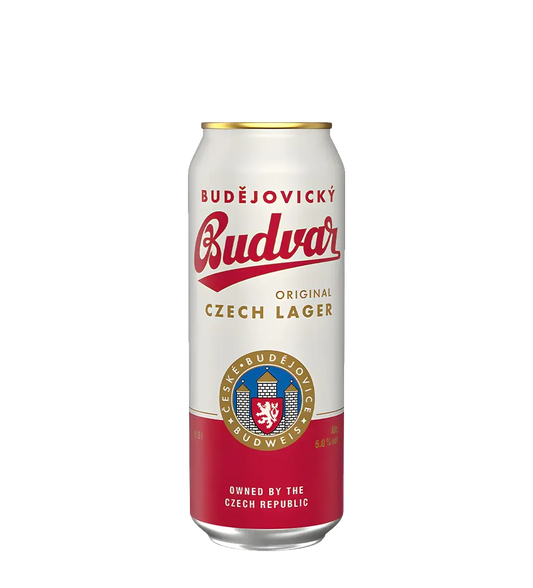 Budvar Beer 500ml Can