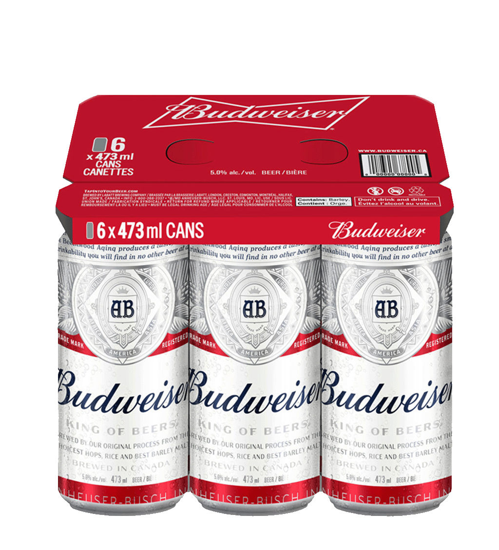 Budweiser Beer 473ml Can