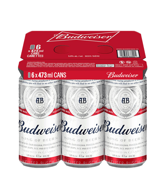 Budweiser Beer 473ml Can