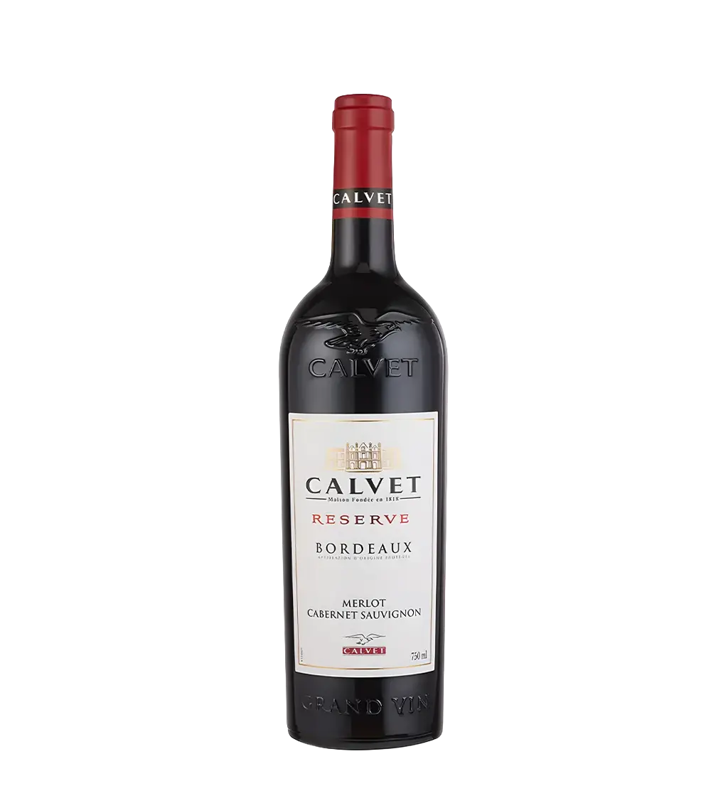 Calvet Reserve Merlot  Cabernet 750ml