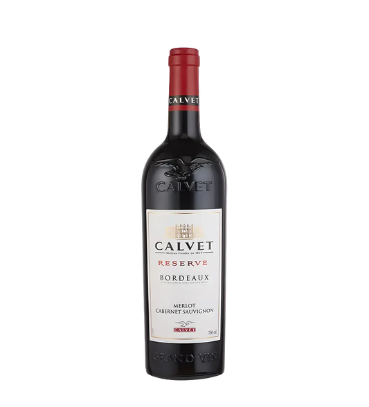 Calvet Reserve Merlot  Cabernet 750ml
