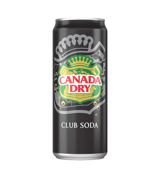 Canada Dry Club Soda 30cl Can