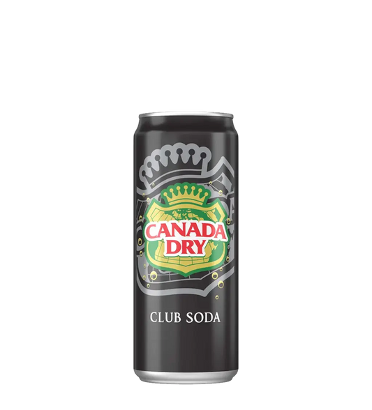 Canada Dry Club Soda 300ml Can