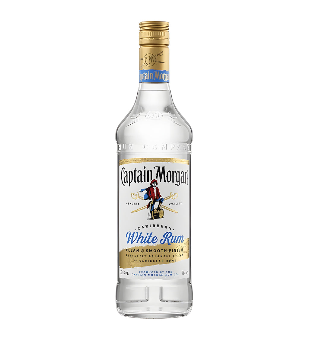 Captain Morgan White Rum 700ml - Richmond Cellar General Trading L.L.C