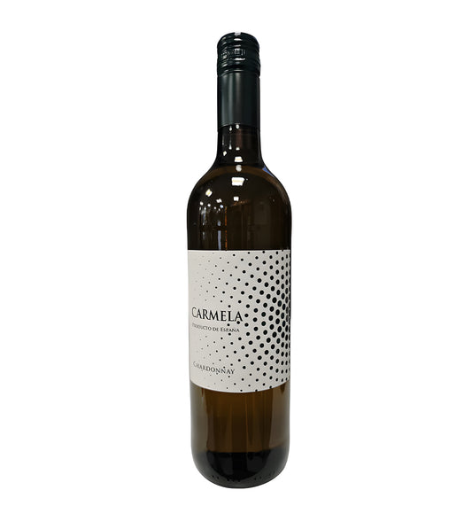 Bottle of Carmela Chardonnay white wine