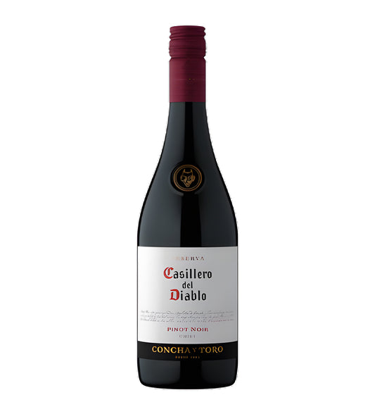 Bottle of Casillero Merlot, red wine, from Chile