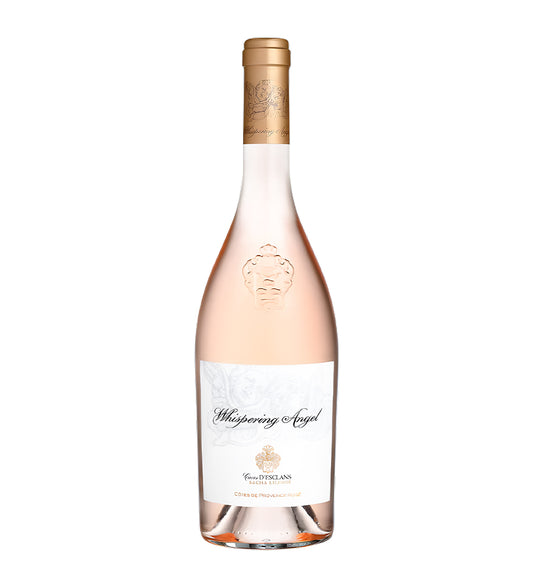 Bottle of Caves d'Esclans Whispering Angel, rosé wine, from France
