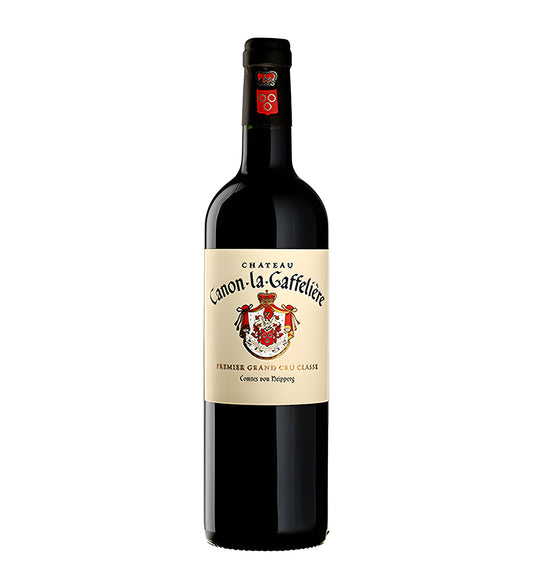 Bottle of Château Canon La Gaffelière 2013, red wine, from France