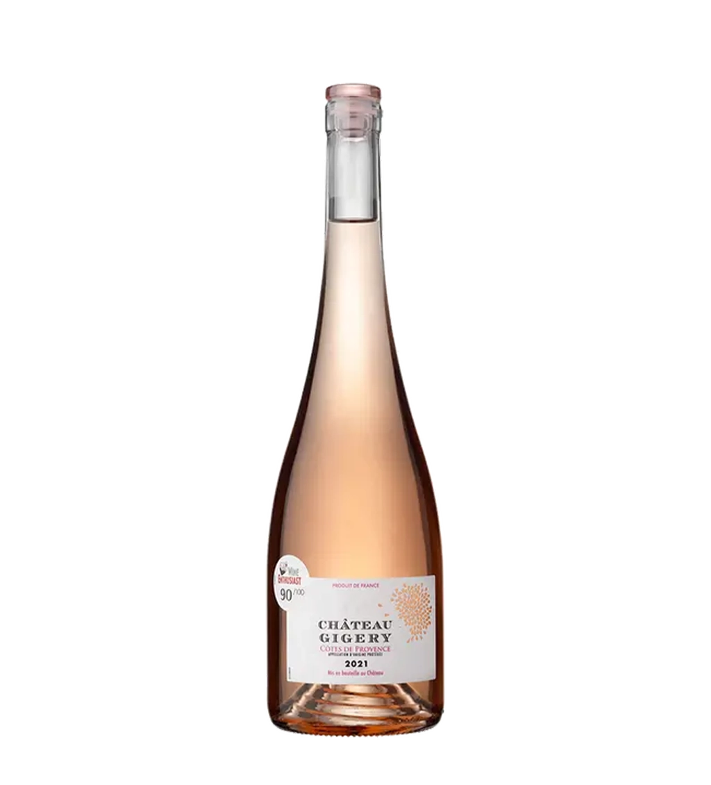 Ch Gigery Cotes De Provence Rose 750ml - Richmond Cellar now delivering in Dubai, Abu Dhabi & Ras Al Khaimah