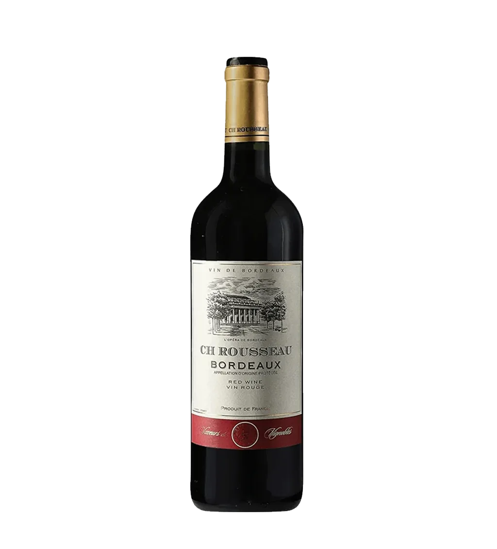 Ch Rousseau Bordeaux  Red 750ml