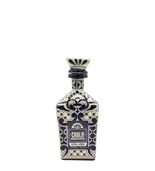 Chula Parranda Ex Anejo Blue & White 375ml