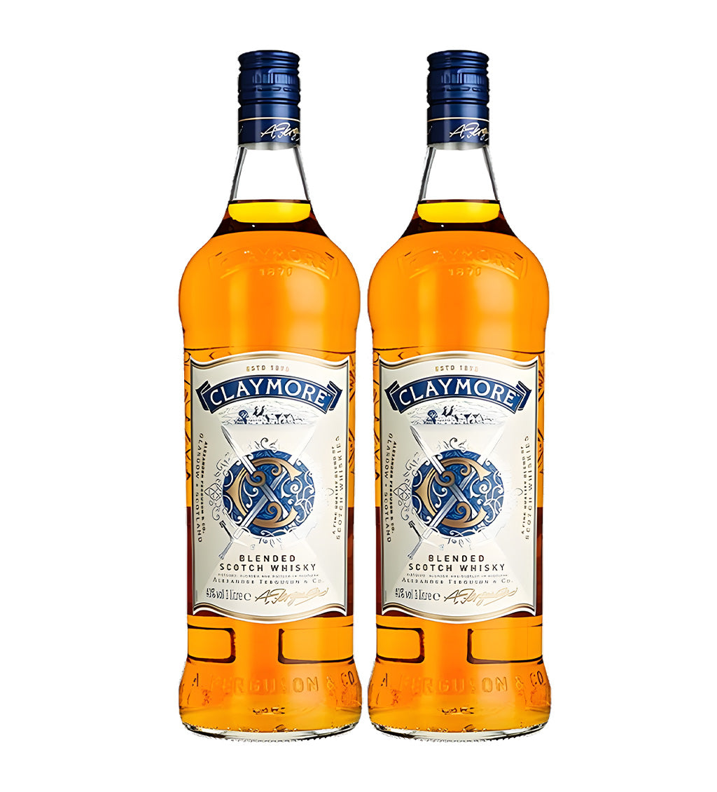 Claymore Blended Scotch Twin Pack 1L - Richmond Cellar General Trading L.L.C