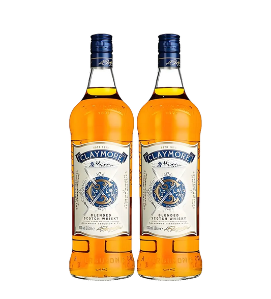 Claymore Blended Scotch Twin Pack 1L