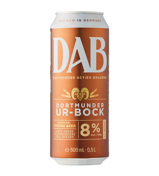 Dab Urbock 8% Strong Beer Can 500ml