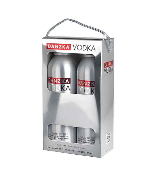 Danzka Vodka Twin Pack 2 x 1L