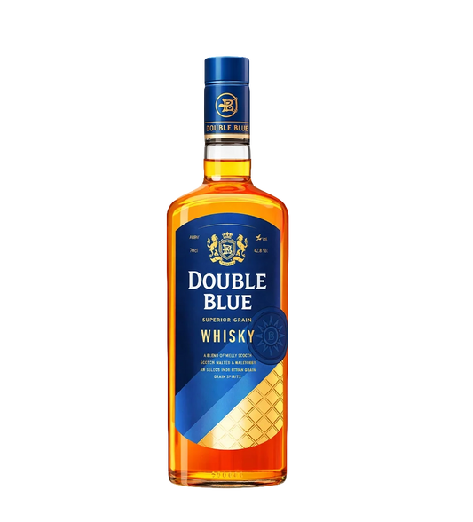 Double blue deluxe Whisky 750ml