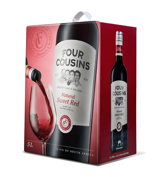 Four Cousins Sweet Red  5L