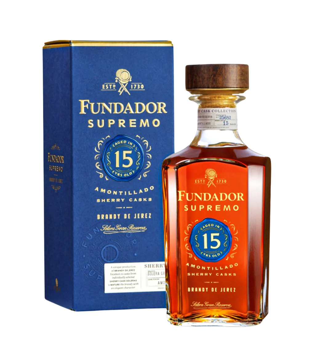 Fundador Supremo 15 Year Brandy 1L