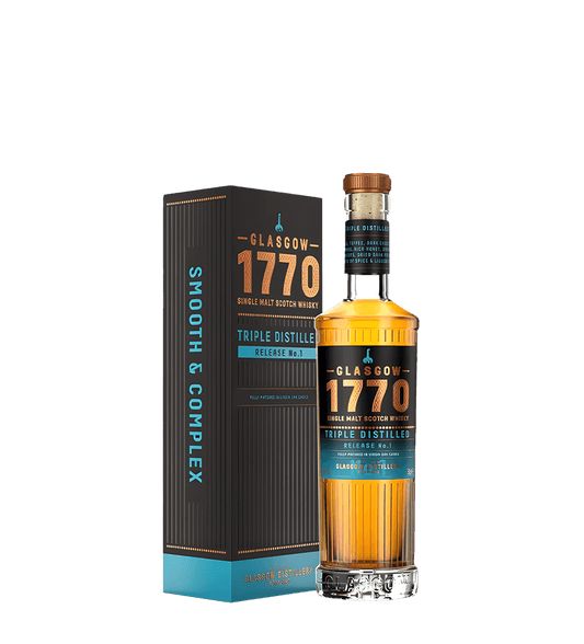 Glasgow 1770 Triple Distilled Single Malt 500ml - Richmond Cellar now delivering in Dubai, Abu Dhabi & Ras Al Khaimah