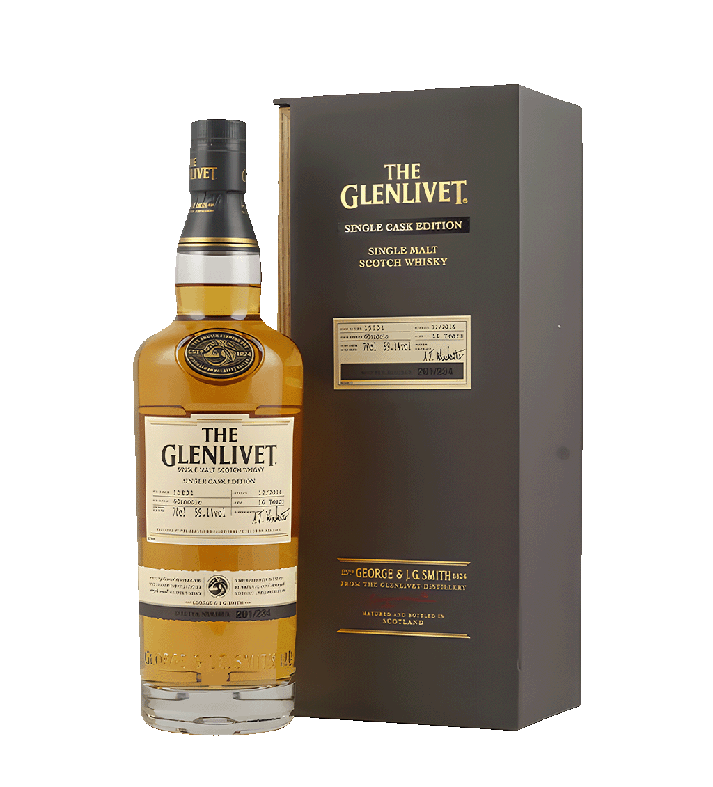 Glenlivet Single Cask Whisky 700ml - Richmond Cellar now delivering in Dubai, Abu Dhabi & Ras Al Khaimah