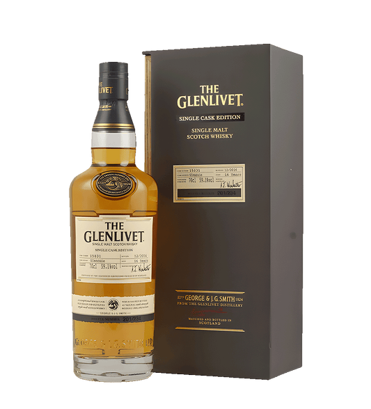 Glenlivet Single Cask Whisky 700ml - Richmond Cellar now delivering in Dubai, Abu Dhabi & Ras Al Khaimah