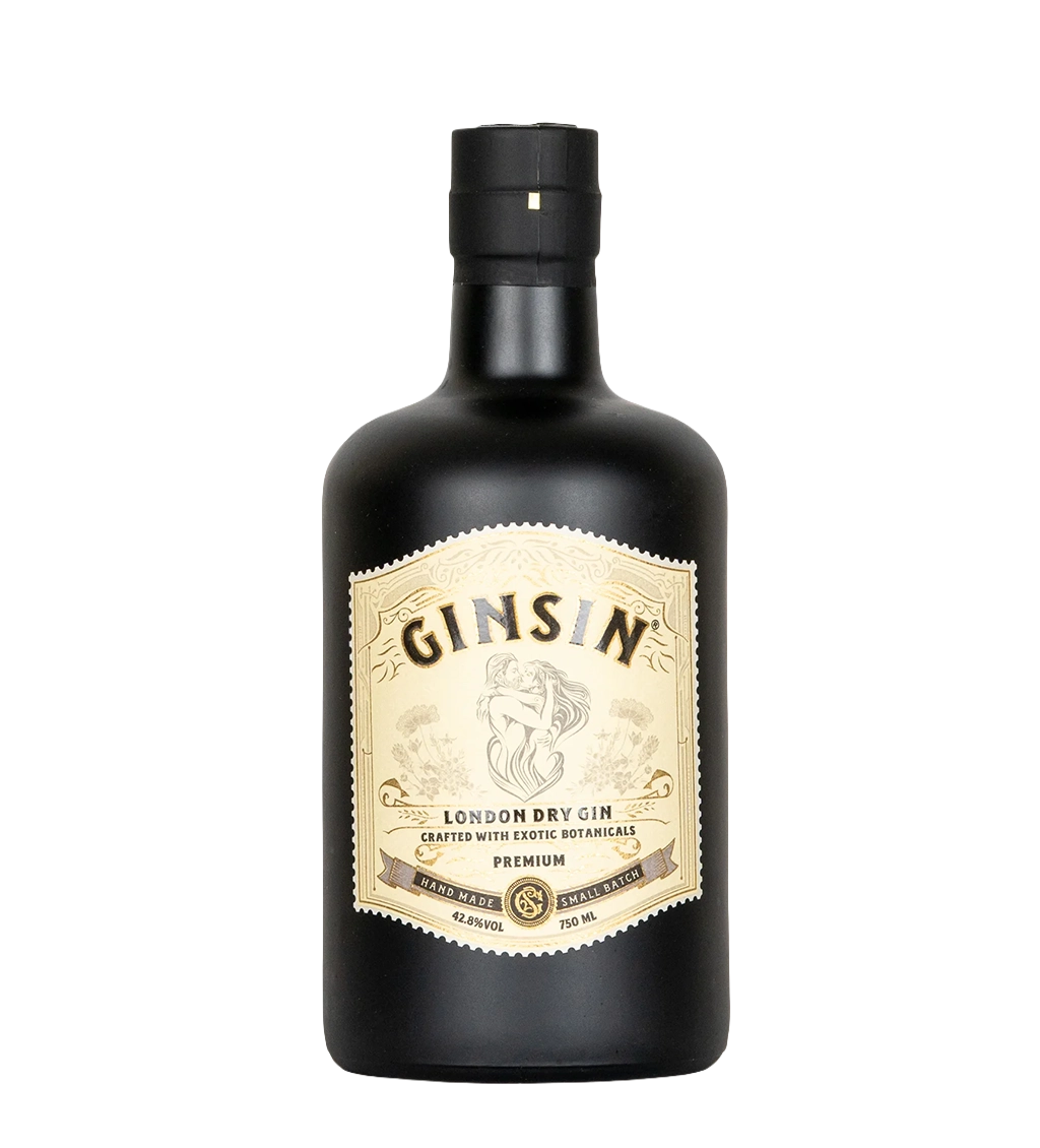 Ginsin London Dry Gin 750ml - Richmond Cellar now delivering in Dubai, Abu Dhabi & Ras Al Khaimah