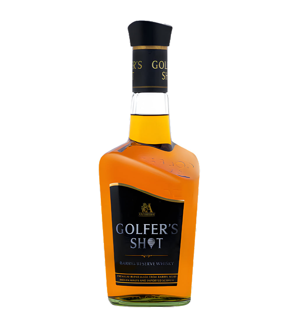 Golfers Shot Barrel Aged Wsk Wglas 750ml - Richmond Cellar General Trading L.L.C