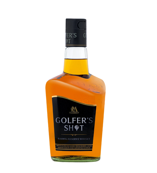 Golfers Shot Barrel Aged Whisky 750ml