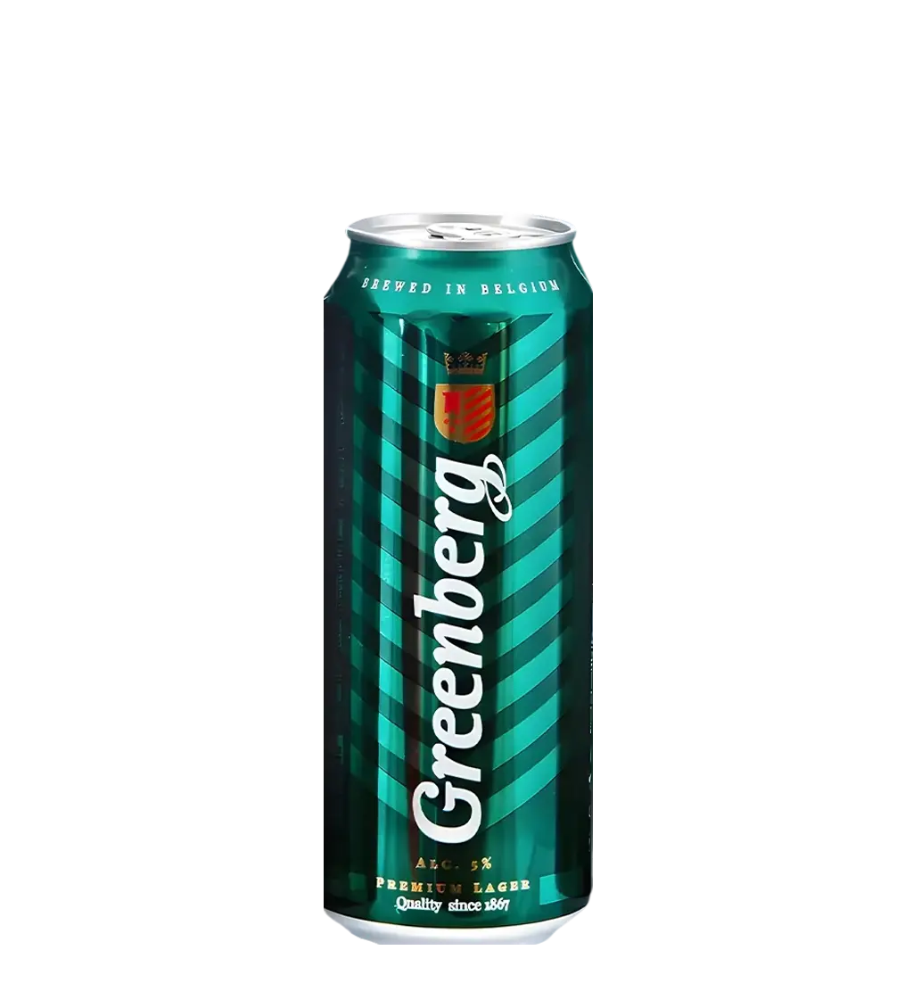 Greenberg Premium Lager Beer Can 500ml