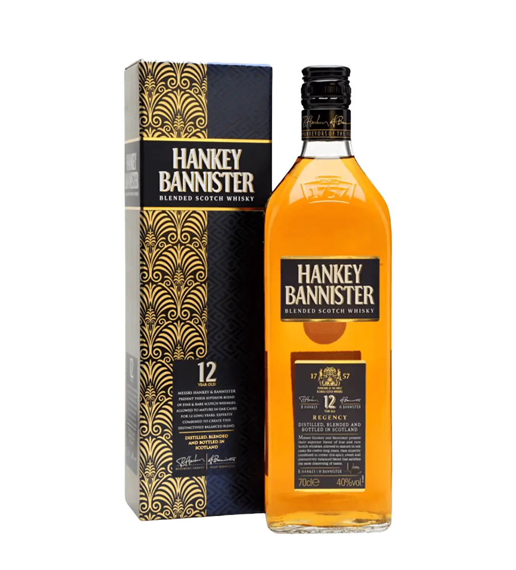 Hankey Bannister 12 Year Old Scotch Whisky 1L
