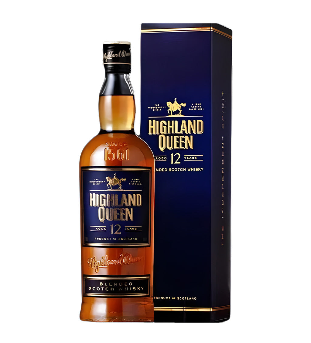 Highland Queen 12Y Blended Scotch 1L - Richmond Cellar General Trading L.L.C