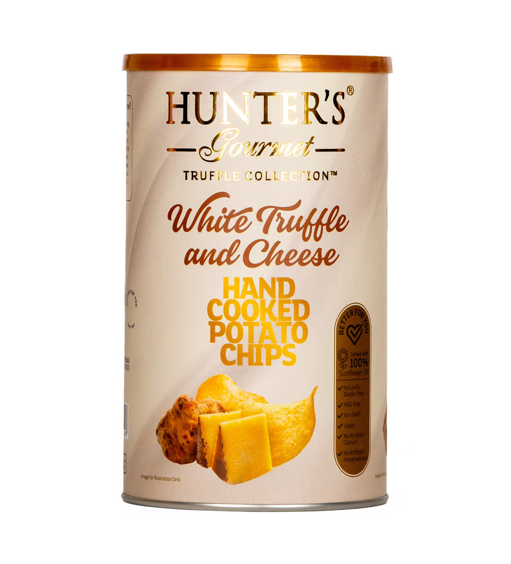 Hunter's Gourmet Potato Chips White Truffle & Cheese - Richmond Cellar General Trading L.L.C