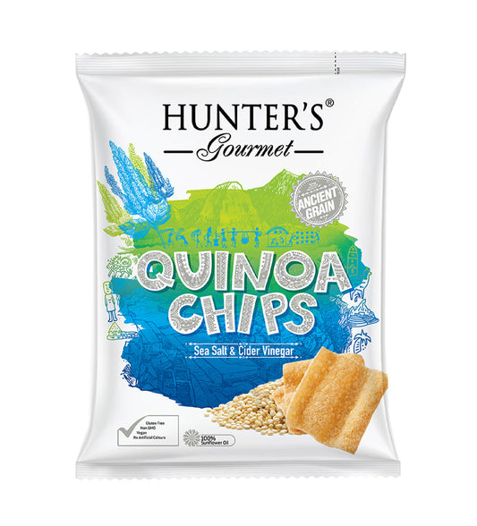Hunter's Gourmet Quinoa Chips Sea Salt & Cider Vinegar