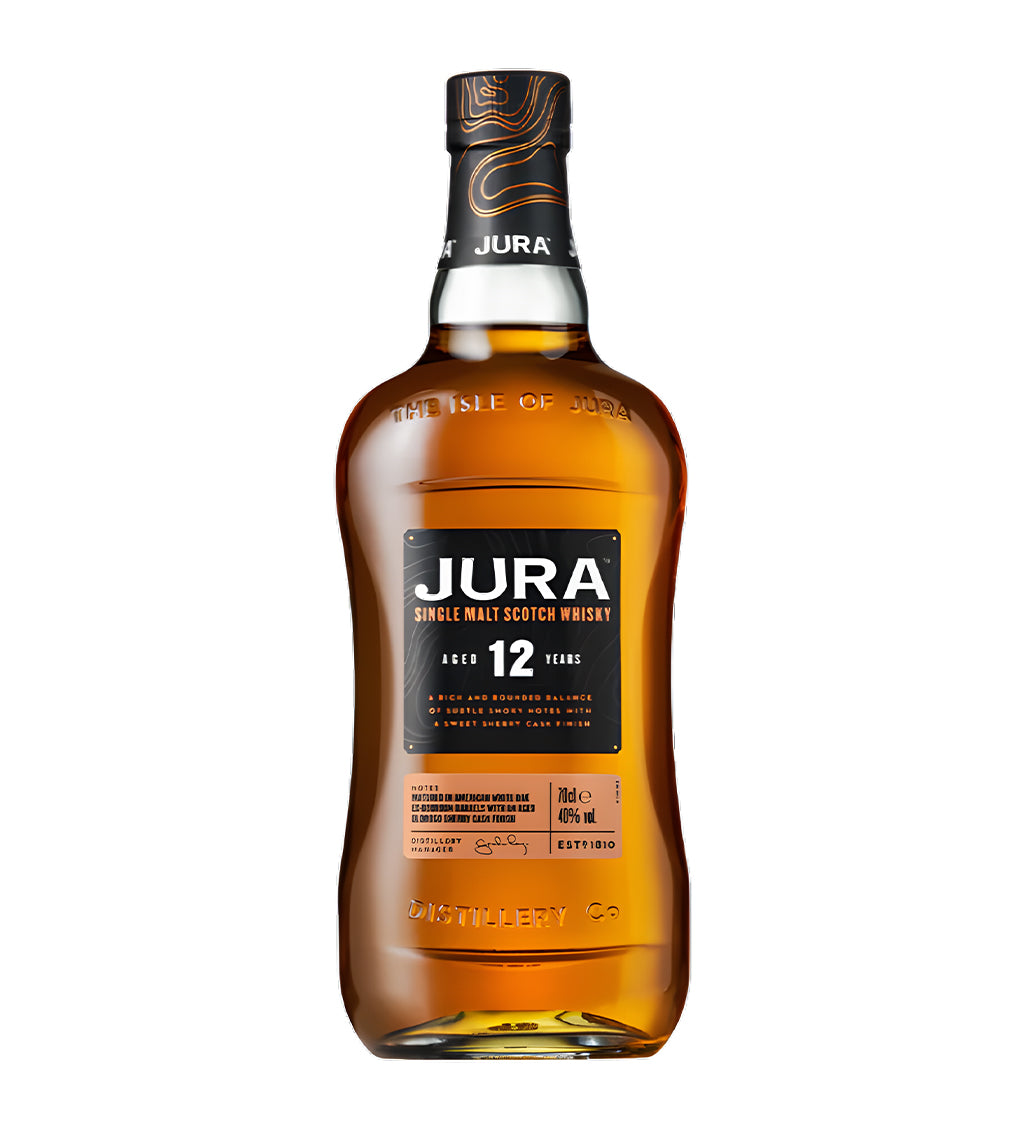 Isle of Jura 12YO single Malt Scotch 700ml - Richmond Cellar General Trading L.L.C
