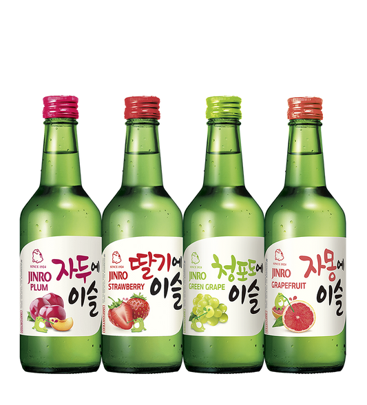 Jinro Soju Multi Pack 36 Cl Btl