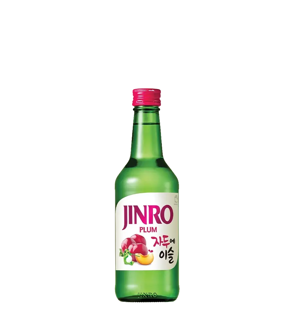 Jinro Plum Soju 360ml Bottle