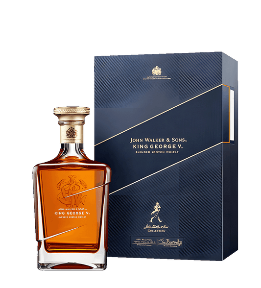 Johnnie Walker Blue Label King George V 750ml - Richmond Cellar now delivering in Dubai, Abu Dhabi & Ras Al Khaimah