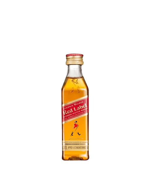 Johnnie Walker Red Label 50ml - Richmond Cellar now delivering in Dubai, Abu Dhabi & Ras Al Khaimah