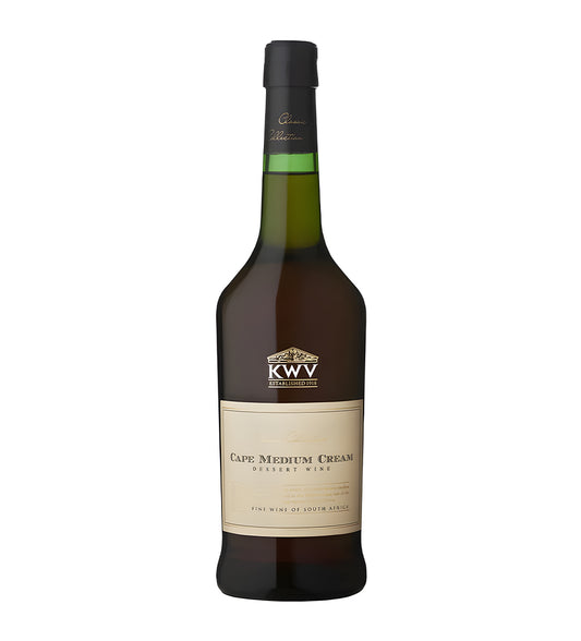 KWV Cape Medium Cream 750ml - Richmond Cellar General Trading L.L.C