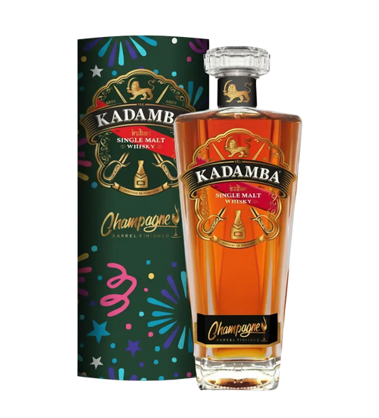 Kadamba Indian S-Malt Champagne Barrel Finished 750ml